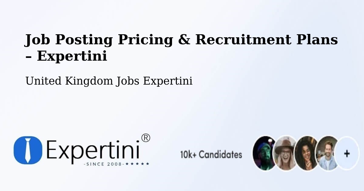 Job Posting Pricing & Recruitment Plans – Linton - Linton, United Kingdom Jobs Expertini